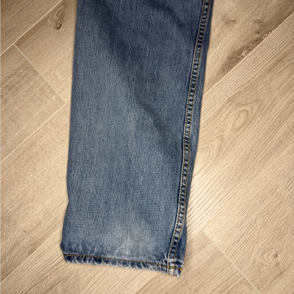 Levi’s 550 Relaxed Fit Men’s Jeans 33x32 Blue Tapered Leg Vintage Style Denim - Picture 9 of 10